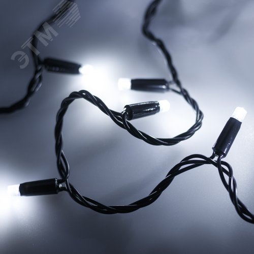 Гирлянда ARD-STRING-PRO-10000-GREEN-100LED-STD WHITE (230V, 7W) (ARDCL, IP65) (025856)