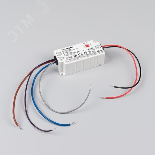 Блок питания ARJ-KE25350A (9W, 350mA, PFC) (ARL, IP20 Пластик, 5 лет) 3