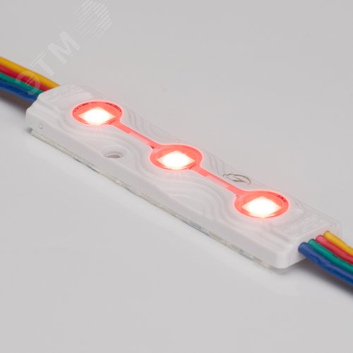 Модуль герметичный ARL-ORION-R07-12V RGB (5050, 3 LED) (ARL, Закрытый) - фото 2