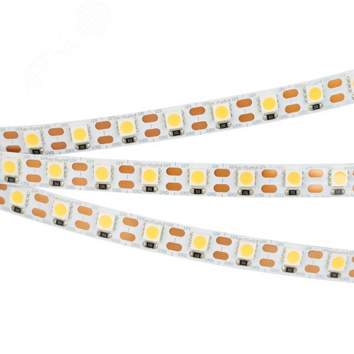 Лента LED RT 2-5000 12V Cx1 Warm2400 2x (5060, 360 LED, LUX) (ARL, 15.6 Вт/м, IP20) (018096)