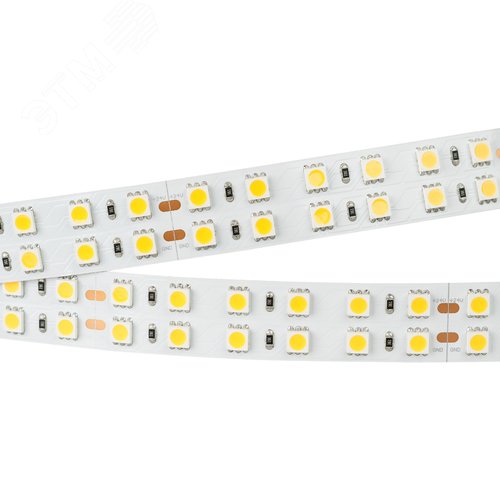 Лента LED RT 2-5000 24V Warm2700 2x2 (5060, 720 LED, LUX) (ARL, 34.4 Вт/м, IP20) (012443(1))