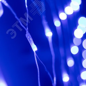 Гирлянда ARD-NETLIGHT-HOME-1500x1500-CLEAR-150LED Blue (230V, 12W) (ARDCL, IP20) (024672)