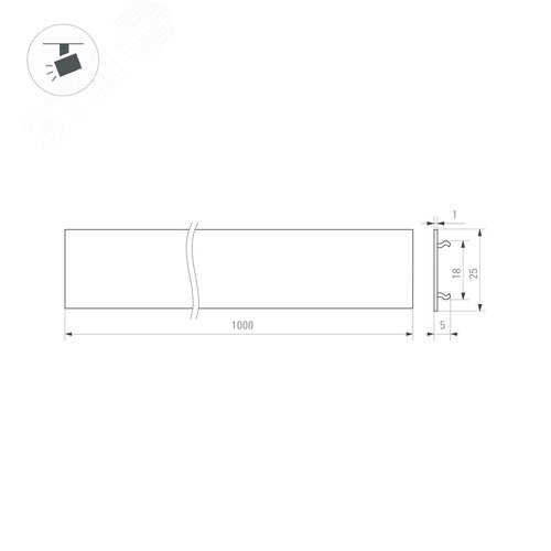 Блок питания ARJ-KE52350 (18W, 350mA, PFC) (ARL, IP20 Пластик, 5 лет) 16