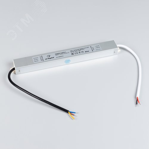 Блок питания ARPV-24060-SLIM-D (24V, 2.5A, 60W) (ARL, IP67 Металл, 3 года) - фото 4