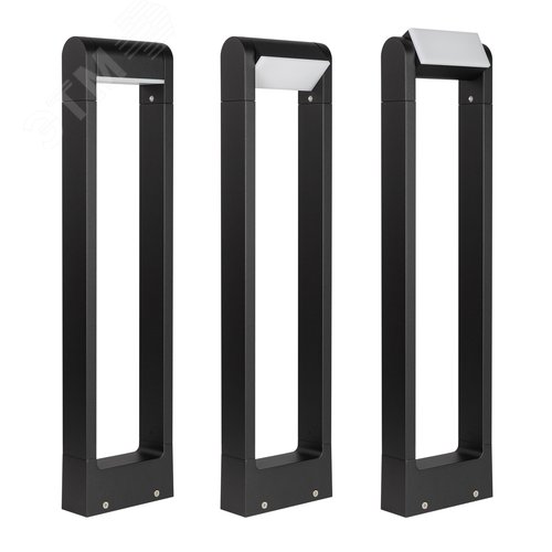 Светильник LGD-PATH-FRAME-ROTARY-H650-6W Warm3000 (BK, 111 deg, 230 В) (ARL, IP65 Металл, 3 года) - фото 3