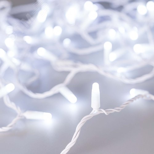 Гирлянда светодиодная декоративная ARD-STRING-CLASSIC-10000-WHITE-100LED-MILK-FLASH White 230V, 7W ARDCL, IP65 - Arlight