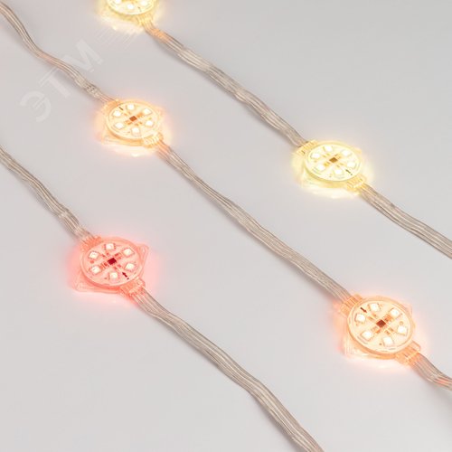 Модуль управляемый VISOR-SPI-5060-6-24V RGB 120deg (D40x12мм, 1.5W, IP68) (Герметичный) - фото 2