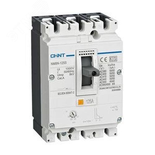 Выключатель автоматический NM8N-125C TM 3P 32А 36кА с регулируемым термомагнитным расцепителем (R) - ЧИНТ (CHINT)