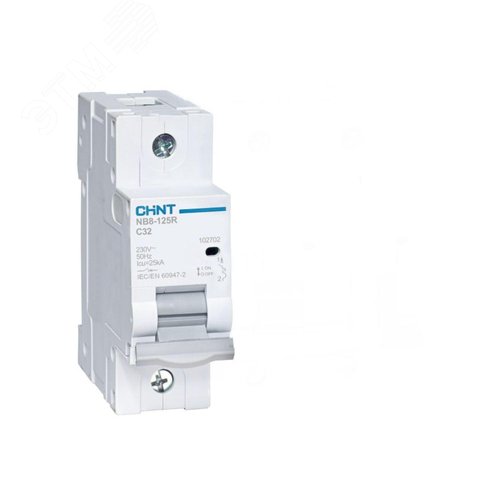 Выключатель автоматический NB8-125R 1P 32A 25кА характеристика C R - CHINT