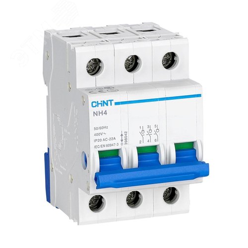 Выключатель нагрузки NH4 3P 125А (DB) (R) - CHINT