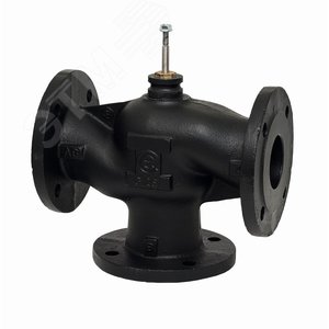 Клапан линейный VLA335 DN100 Kvs130, PN16, ГВ-ЦОТ-КО-ТП-СО-ОХ-ВК фланцевый 3-ход. (21221300) - Esbe
