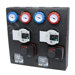 Группа насосная сдвоенная DAA111 2xWI 15/8 L130, 2xVRG430, 2xARA661, DN20, PN6 (61310200) - Esbe