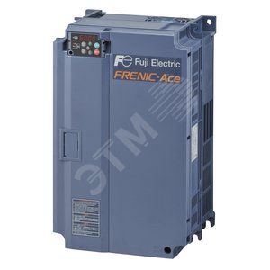 Преобразователь частоты FRN0139E2E-4EH Frenic Ace-H серии E2 для систем HVAC & Pump, 380~480B (3 фазы), 75 кВт / 139 A (ND), перегрузка 150% HD, 120% ND / 1 мин., ПИД-регулирование,  IP00, встроенный ЭМС-фильтр, встроенная панель управления (FRN0139E2E-4EH)