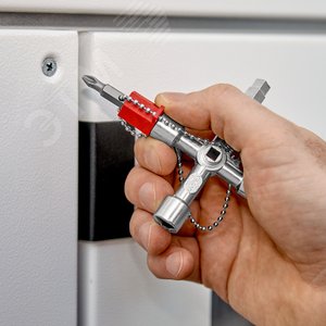 Profi-Key 4-лучевой крестовой ключ для стандартных шкафов и систем запирания L-90 мм - фото 8