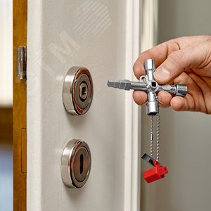 Profi-Key 4-лучевой крестовой ключ для стандартных шкафов и систем запирания L-90 мм - фото 10