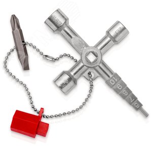 Profi-Key 4-лучевой крестовой ключ для стандартных шкафов и систем запирания L-90 мм - фото 3