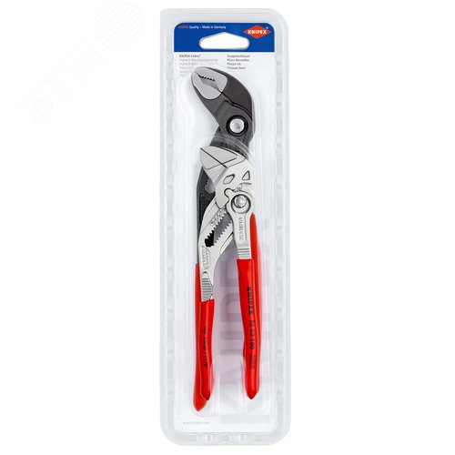 Набор Ключ клещевой и COBRA 8603180+8701250 - Knipex