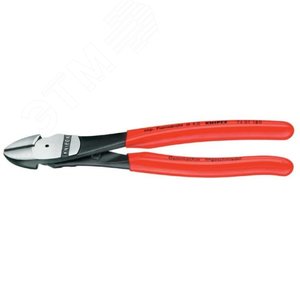 Бокорезы резка - проволока средней твердости 38мм твердая проволока 27мм рояльная струна (HRC 59) 22мм L=180мм обливные рукоятки блистер цвет черный