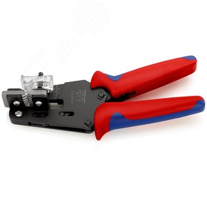 Стриппер прецизионный со сменными фасонными ножами для ПТФЭ силикона Radox KapTon зачистка 014-025 075 15 25 4 6мм (AWG 26-10) L=195мм 2-компонентные рукоятки - фото 2
