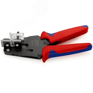 Стриппер прецизионный со сменными фасонными ножами для ПТФЭ силикона Radox KapTon зачистка 25 4 6 10мм (AWG 13-7) L=195мм 2-компонентные рукоятки - фото 2