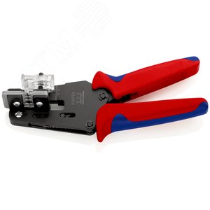 Стриппер прецизионный со сменными фасонными ножами для ПТФЭ силикона Radox KapTon зачистка 4 6 10мм (AWG 11-7) L=195мм 2-компонентные рукоятки - фото 2