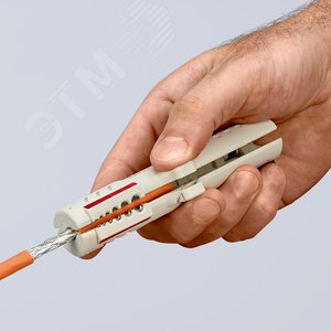 Стриппер для дата-кабелей CAT5 CAT6 CAT7 витая пара UTP/STP 45-10мм 02-4мм L=125мм 5