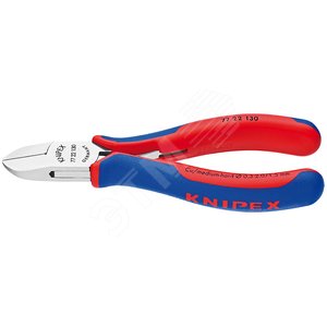 Кусачки боковые для электроники 130 mm - Knipex
