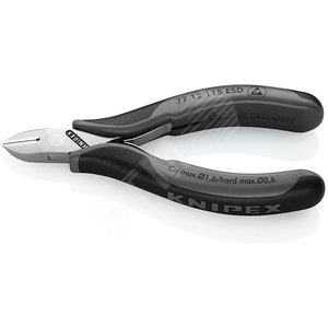 Кусачки боковые для электроники антистатические 115 мм - Knipex