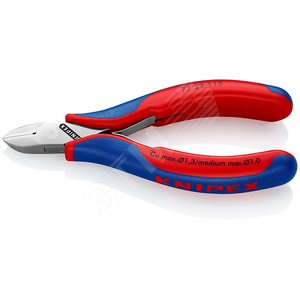 Кусачки боковые для электроники 115 мм - Knipex