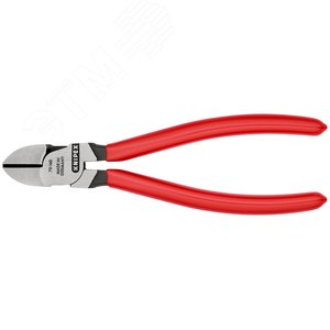 Бокорезы резка - мягкая проволока 4мм проволока средней твердости 3мм твердая проволока 2мм L=160мм 62HRC обливные рукоятки блистер цвет черный 3