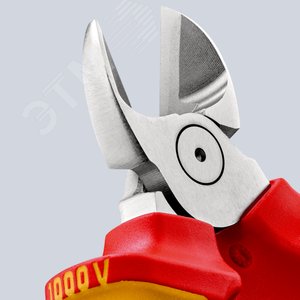 Бокорезы VDE 1000V резка - мягкая проволока 4мм проволока средней твердости 3мм твердая проволока 2мм L=160мм 62HRC диэлкектрические хромированные двухкомпонентные рукоятки крепление для страховки 9