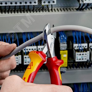 Бокорезы компактные X-CUT VDE 1000V резка - мягкая проволока 48мм проволока средней твердости 38мм твердая проволока 27мм рояльная струна (HRC 59) 22мм L=160мм диэлкектрические хромированные двухкомпонентные рукоятки блистер - фото 10