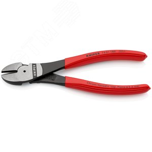 Бокорезы резка - проволока средней твердости 38мм твердая проволока 27мм рояльная струна (HRC 59) 22мм L=180мм обливные рукоятки блистер цвет черный 2