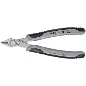 Бокорезы ElecTronic Super KNips ESD 125 мм - Knipex