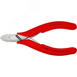 Кусачки боковые для электроники 115 мм 3