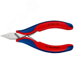 Кусачки боковые для электроники 115 мм 3