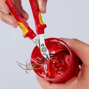 Бокорезы ElecTronic Super KNips VDE 125 мм - фото 9