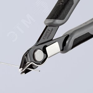 Бокорезы ElecTronic Super KNips ESD вороненые 125 мм - фото 6
