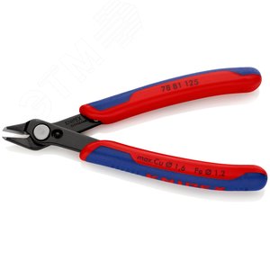 Бокорезы ElecTronic Super KNips вороненые 125 мм - фото 3