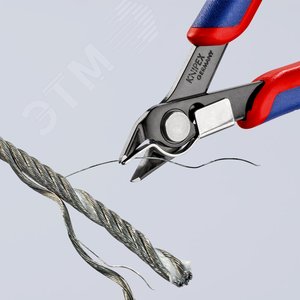 Бокорезы ElecTronic Super KNips вороненые 125 мм - фото 5