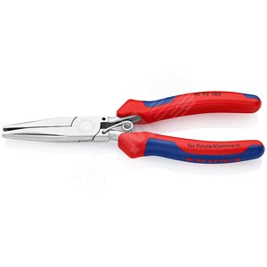 Клещи для обивочных скоб зеркально полированные 185 мм - Knipex