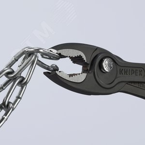 Клещи захватные TwinGrip 4 - 22 мм длина 200 мм черненные обливные рукоятки - фото 17