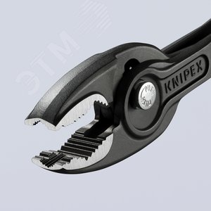 Клещи захватные TwinGrip 4 - 22 мм длина 200 мм черненные обливные рукоятки - фото 19