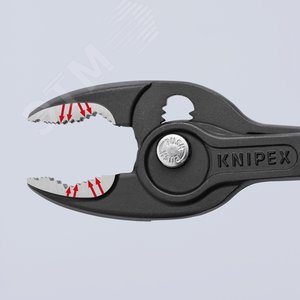Клещи захватные TwinGrip 4 - 22 мм длина 200 мм черненные двухкомпонентные рукоятки - фото 11