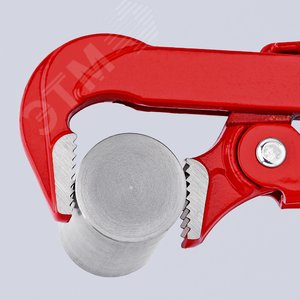 Ключ трубный 3 шведского типа прямые губки 90° 110 мм (4 3/8) L-650 мм Cr-V многоэтапная закалка в масле - фото 5