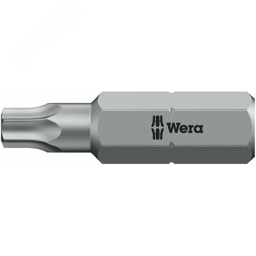 Бита 867/1 Z TORX вязкая твёрдость хвостовик шестигранный 1/4 C 63 TX 30х25 мм - Knipex