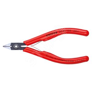 Кусачки боковые для электроники вороненые 125 мм - Knipex