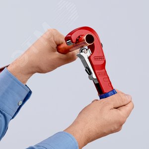 Труборез для стали и цветных металлов TubiX рез: d 6 - 35 мм (1/4-1 3/8) толщина стенок до 2 мм L-260 мм блистер - фото 16