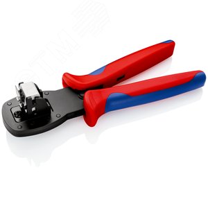 Пресс-клещи для миниатюрных штекеров параллельный обжим штекеры Micro-FiT™ Molex LLC кол-во гнёзд: 3 AWG 30-26/24-22/20 L-190 мм 2-компонентные рукоятки - фото 4