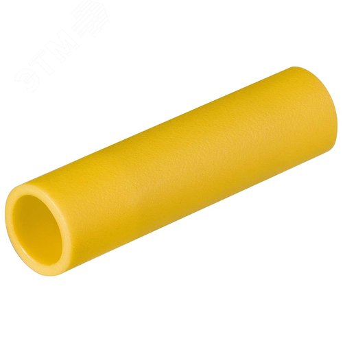 Соединители встык изолированныеованные желтые 4-6мм (AWG 11-10) 100шт - Knipex